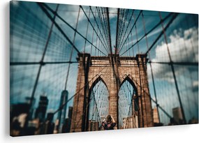Kép - Brooklyn Bridge (90x60 cm)