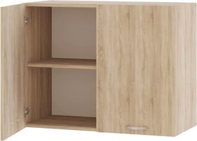 Elba alsó-felső konyhaszekrény szett 80 cm Sonoma színben N