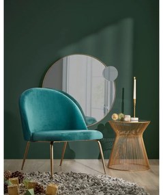 Kerek tárolóasztal üveg asztallappal ø 40 cm Jolene – Kave Home