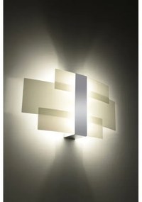 Sollux SL.0350 - Fali lámpa CELIA 2xG9/40W/230V króm/fehér