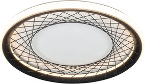 MILAGRO ML0523 NEST Kerek Mennyezeti Lámpa Fekete LED IP20