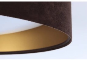 LED mennyezeti lámpa GALAXY LED/24W/230V barna/arany