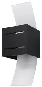 Fali lámpa LORETO 1xG9/40W/230V fekete