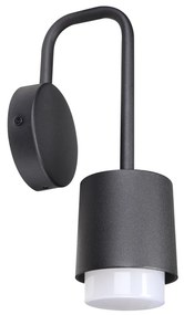 ITALUX C49-BK-9 SORANO Modern Kültéri Fali Lámpa Fekete LED IP44