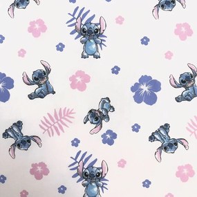 Jerry Fabrics Pamut ágynemű Lilo és Stitch Pink, 140 x 200 cm, 70 x 90 cm
