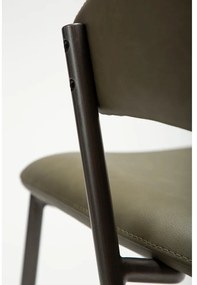 Khaki bőrutánzat étkezőszék Zone – DAN-FORM Denmark