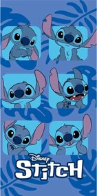 Disney Lilo és Stitch, A csillagkutya Expressions fürdőlepedő, strand törölköző 70x140cm (Fast Dry)