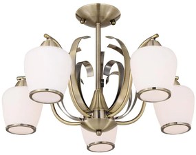 Csillár rúdon OPERA 5xE27/60W/230V