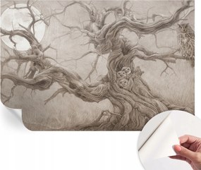 Fotótapéta Dekoratív Fali Tapéta Éjszakai madarak 104x70