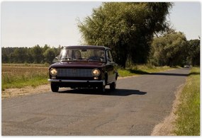 Poszterek 185x125 Régi Lengyel Fiat 125p