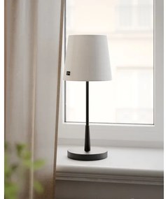 ByRydens 4002730-4002 - Asztali lámpa LUMI 1xE27/8W/230V fehér/fekete 48,5 cm