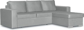 PANORAMO Kinyitható sarokkanapé Világosszürke