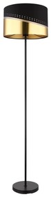 Globo 54046S - Állólámpa OR 1xE27/60W/230V átm. 35 cm fekete/arany