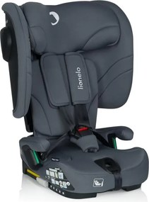 Lionelo - Összecsukható autósülés NELLY i-Size 76-150 cm Szürke Grafit
