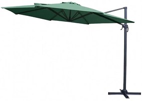 Kazuar zöld kerti napernyő 3.5M