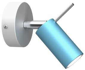 Fali spotlámpa PRESTON 1xGU10/40W/230V kék