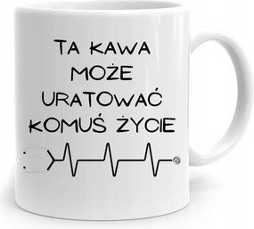 Bögre Ajándék Ápolónőnek Kávé Életet Ment fényképes nyomtatással