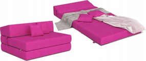 Matracesen Összehajtható fotelágy 200x120 Rózsaszín