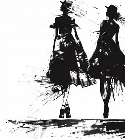 Poszter 80x80cm Tintasugaras átrajz