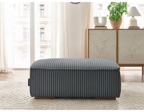 Sötétszürke kordbársony lábtartó Chelsea – Bobochic Paris