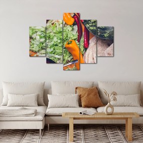 Zöldségek képe (150x105 cm)