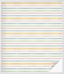 Furnér Ablakfólia Szélvédőre Adatvédelem Pasztell csíkok 100x116