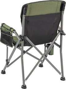 Leziter Comfort karfás horgász szék pohártartóval zöld