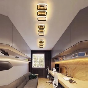 LED mennyezeti lámpatest LED/33W/230V fekete