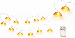 Dekoratív Led fénylánc – 10 db 1,5 m-es szivárványos fény elemenként