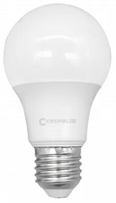 LED lámpa , égő , körte ,  E27 foglalat , 9W , hideg fehér , A60 , COSMOLED
