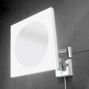 Nimco falra szerelhető kozmetikai nagyító tükör Led világítással Zk 20465P-26_