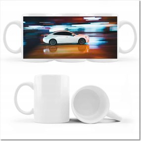 Nyomott mintás bögre, kellemesen csillogó