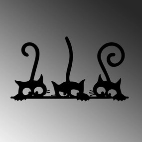 Fém fali dekoráció, Cat 5