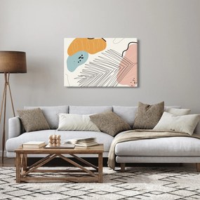 Kép - Levél illusztráció (90x60 cm)
