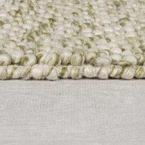 Khaki kézi szövésű gyapjúkeverék szőnyeg 160x230 cm Minerals – Flair Rugs
