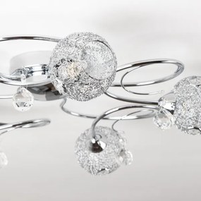 Eglo 32103 - LED felületre szerelt csillár VELAGO 5xG9/33W/230V fényes króm