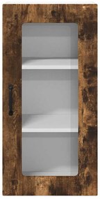 Fali konyhaszekrény Füstölt tölgy 40 x 31 x 80 cm Faanyag