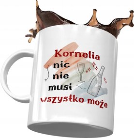 Bögre Kornélia Feleség Barátnő Ajándék Nyomtatott Fotóval