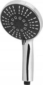 Zuhanyfej zuhanyhoz Aqua Silver 12cm 5 funkció