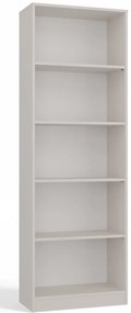 R60 polcos szekrény, könyvtartó, 60x182x30 cm, kasmír