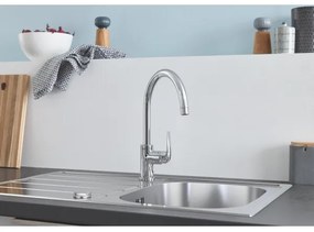 GROHE 31552SD1 - K200 mosogató, 860 x 500 mm, rozsdamentes acél