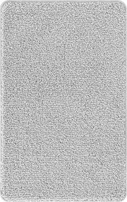 vidaXL Csúszásmentes Fürdőszőnyeg Szürke 50 x 80 cm PP