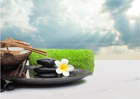 Kép - Spa and relax (üvegen) (70x50 cm)