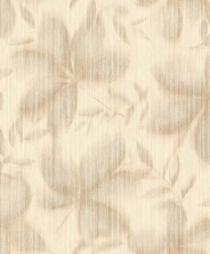 Decoprint Terra Nova Faded Flower barna-bézs leveles texturált vlies tapéta – TN29063