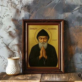 Nagy Vallásos Poszter Falra 70x50cm Szent Charles