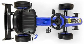 Milly Mally Go-kart Rocket,gokart, kék