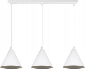 Mennyezeti Lámpa Függeszték Csillár Soho Modern Fehér 3 Forrás 14CM E14