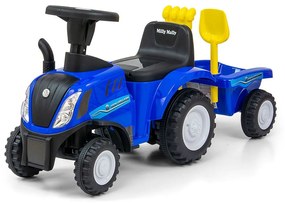 Bébitaxi NEW HOLLAND T7 TRAKTOR Milly Mally kék