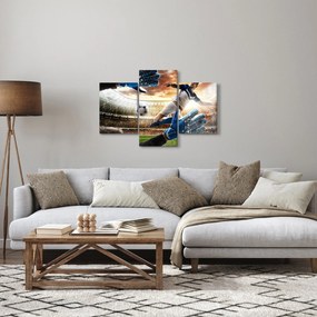 Kép - futballista (90x60 cm)