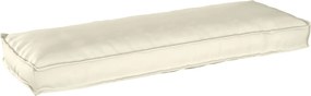 vidaXL Párna Krém 120 x 40 x 8 cm Oxford Szövet